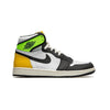 Jordan 1 Retro High White Black Volt University Gold