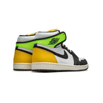 Jordan 1 Retro High White Black Volt University Gold