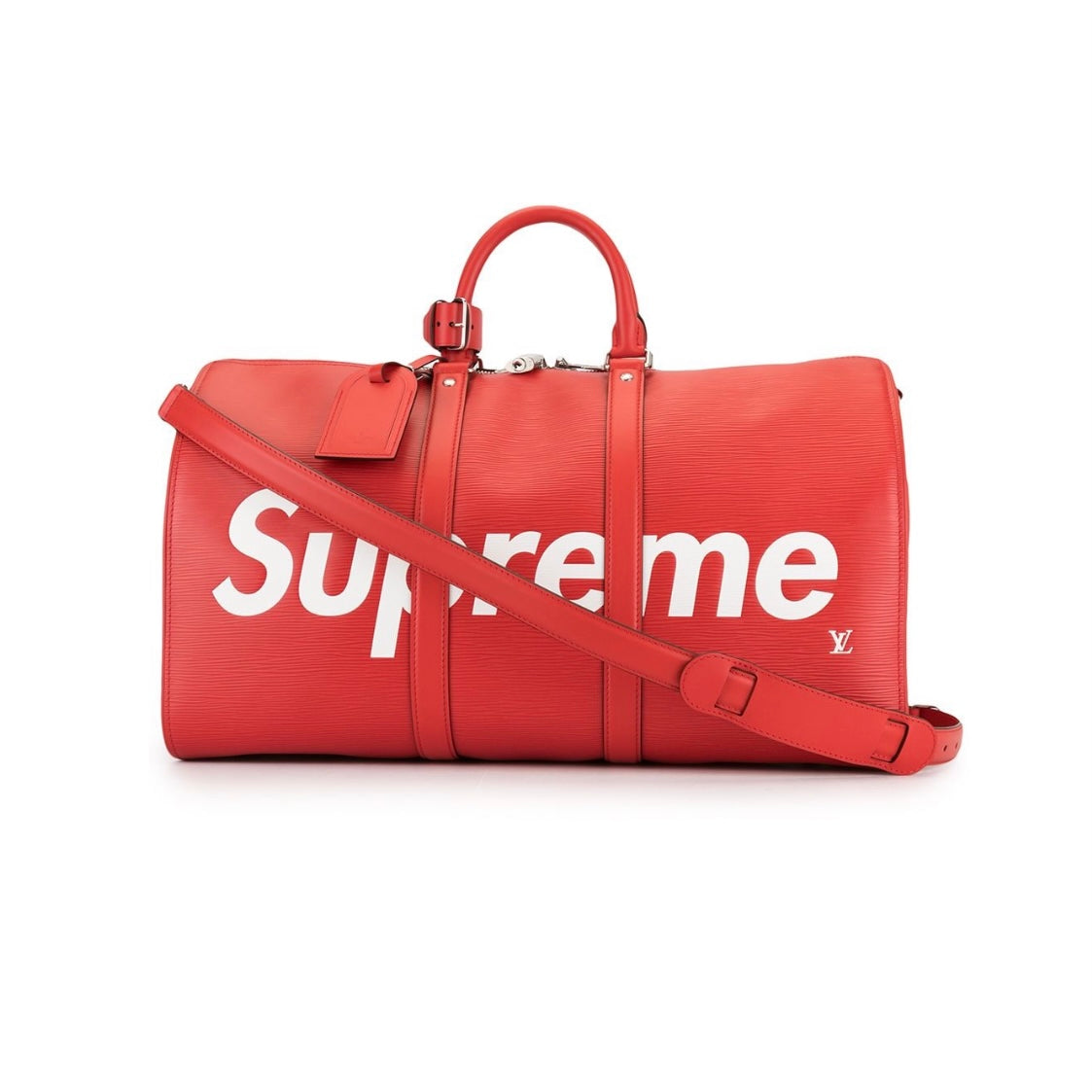 Louis Vuitton x Supreme Keepall Bandouliere Epi 45 Red – THE 99 DRAW