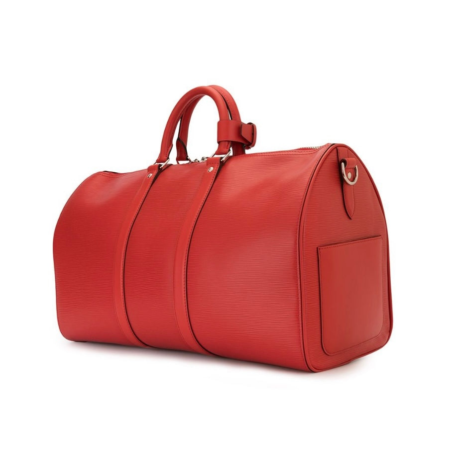 Louis Vuitton x Supreme Keepall Bandouliere Epi 45 Red – THE 99 DRAW